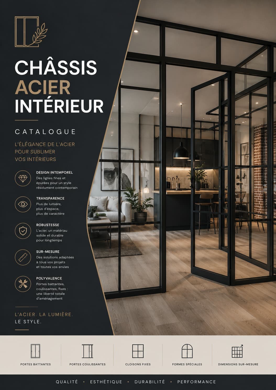 Couverture du catalogue Châssis Acier intérieur