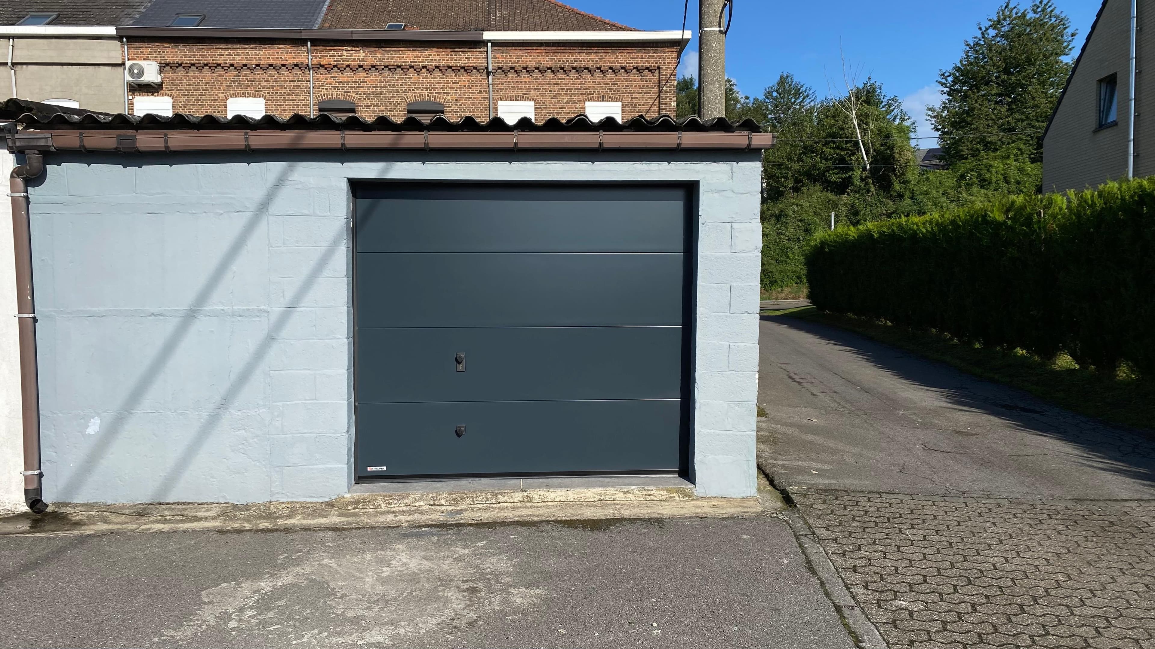 GARAGE ALU GRIS  7016 LA LOUVIERE