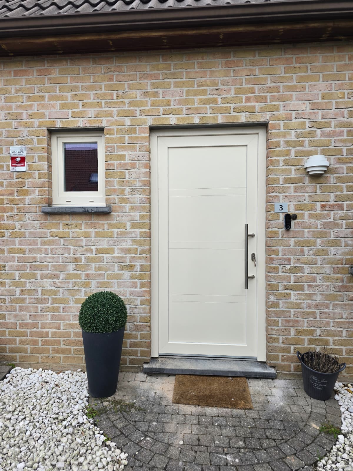 PORTE ENTREE PVC