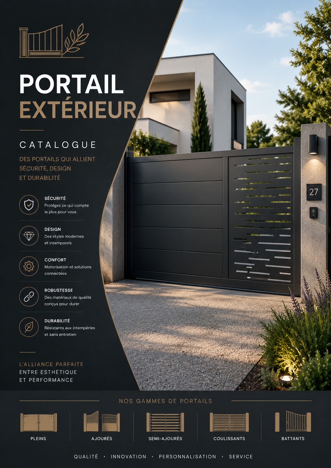Couverture du catalogue Portail extérieur